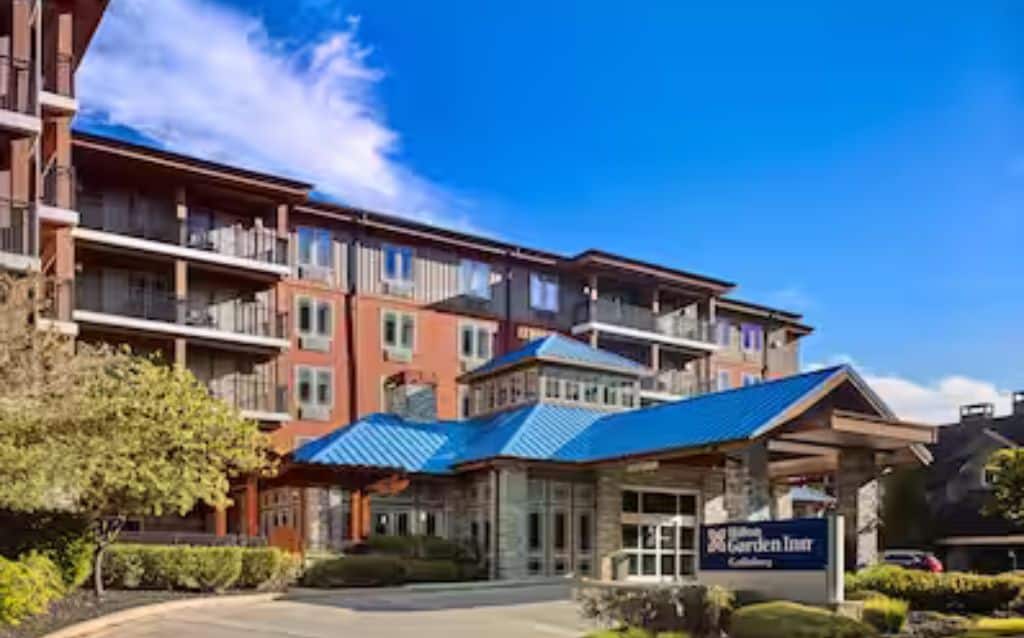 The Hilton Garden Inn in Gatlinburg, TN