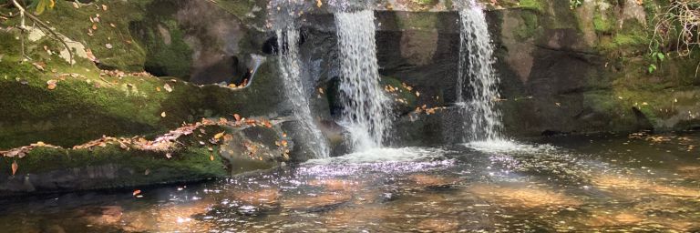Lower level of Indian Flats Falls