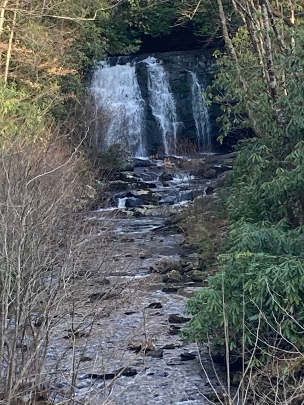 Meigs Falls as seen from Little River Road