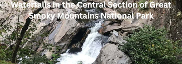 Graphic for Central Section waterfalls in the Smoky Mountains