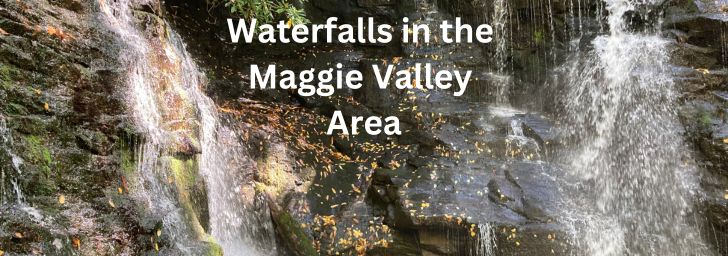 Graphic of Waterfalls in the Maggie Valley Area