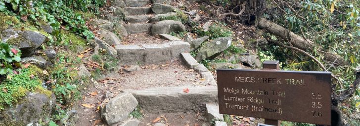 Trailhead to Meigs Creek Trail