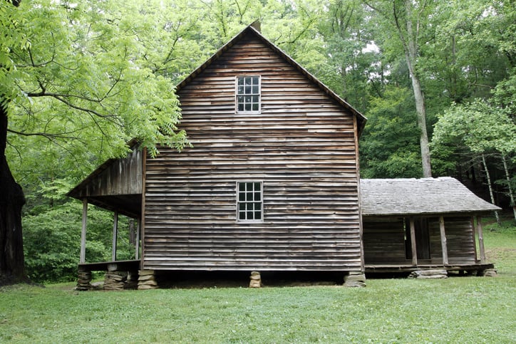 The Tipton Cabin in Cades Cove